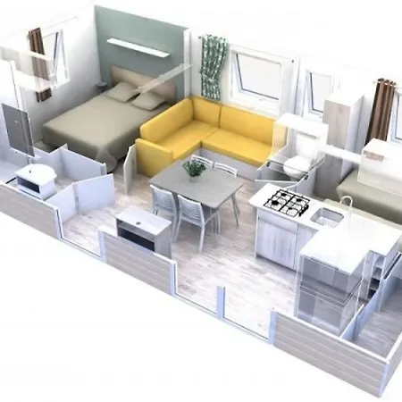 مكان تخييم Zecamping 4 Pet Friendly Terrain Multisports Piscine Couverte Angles (Vendee)